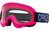 Krossiprillid OAKLEY O-Frame MX Pink Splatter Clear Pink Splatter Clear