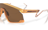 Päikeseprillid OAKLEY BXTR Metal Matte Transparent Light Curry Prizm Bronze Matte Transparent Light Curry Prizm Bronze