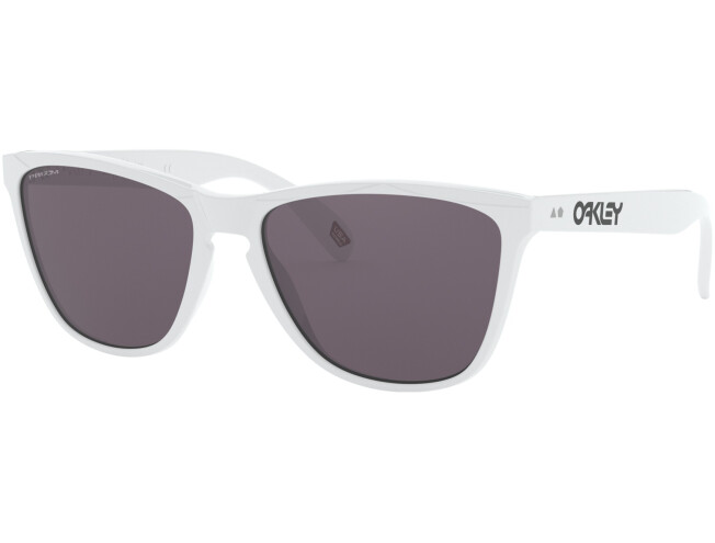 OAKLEY Frogskins 35th Anniversary Polished White Prizm Grey 35th Anniversary Polished White Prizm Grey