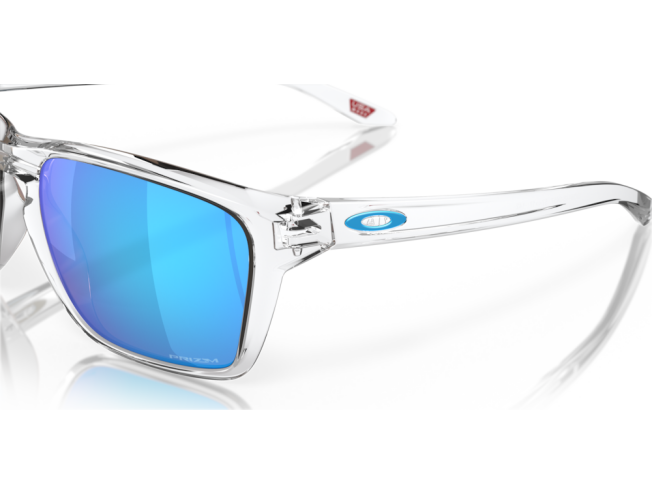 Päikeseprillid OAKLEY Sylas Polished Clear Prizm Sapphire XL Polished Clear Prizm Sapphire