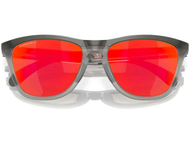 OAKLEY Frogskins Range Matte Grey Smoke/Grey Ink Prizm Ruby