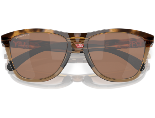 Päikeseprillid OAKLEY Frogskins Range Brown Tortoise/Brown Smoke Prizm Tungsten Polarized Brown Tortoise/Brown Smoke Prizm Tungsten Polarized