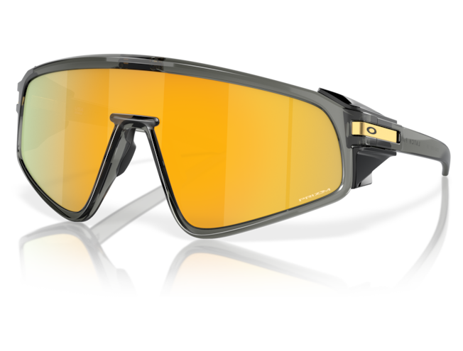 Päikeseprillid OAKLEY Latch Panel Grey Smoke Prizm 24k