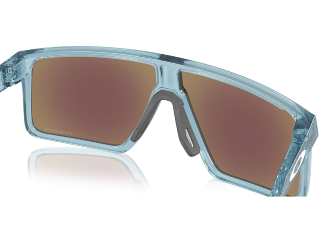 Päikeseprillid OAKLEY Helux Transparent Stonewash Prizm Sapphire Transparent Stonewash Prizm Sapphire