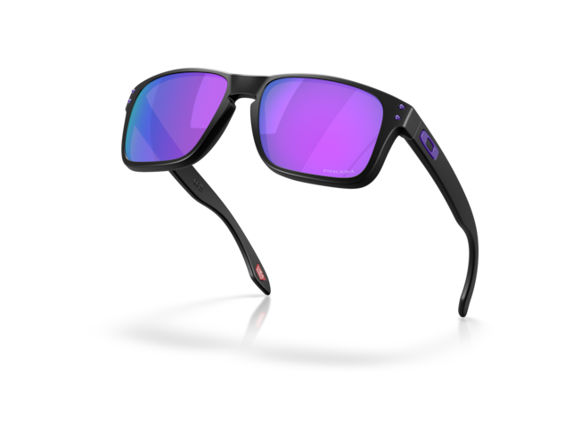 Päikeseprillid OAKLEY HOLBROOK S MATTE BLACK PRIZM VIOLET Matte Black Prizm Violet