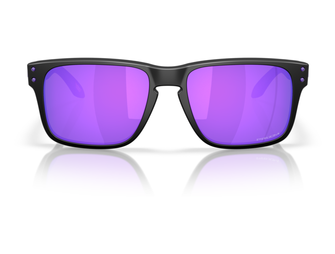 Päikeseprillid OAKLEY HOLBROOK S MATTE BLACK PRIZM VIOLET Matte Black Prizm Violet