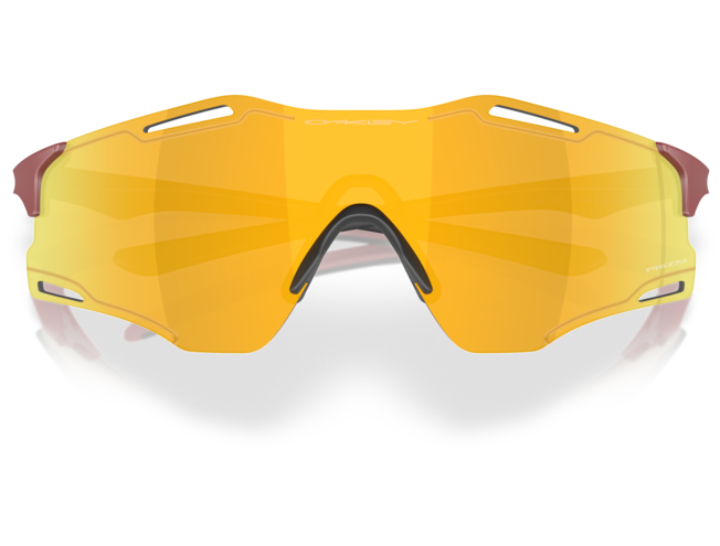 OAKLEY Cybr Zero Matte Iron Red Prizm 24k