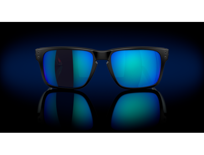 Päikeseprillid OAKLEY Holbrook XS Matte Trans Stonewash Prizm Sapphire Polarized Matte Transparent Stonewash Prizm Sapphire Polarized