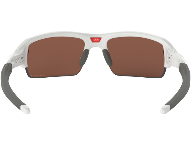 Päikeseprillid OAKLEY Flak XS Polished White Prizm Deep Water Polarized