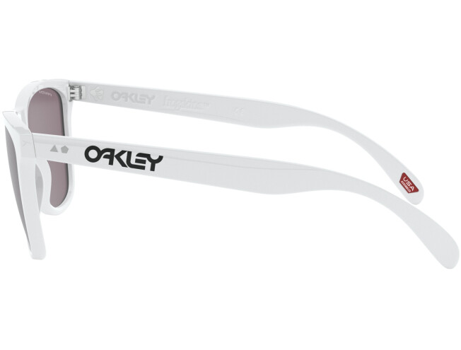 Päikeseprillid OAKLEY Frogskins 35th Anniversary Polished White Prizm Grey 35th Anniversary Polished White Prizm Grey