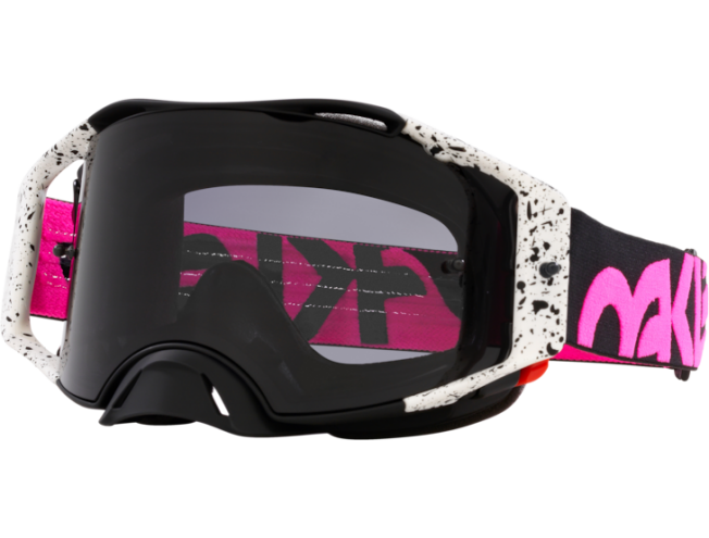 Krossiprillid OAKLEY Airbrake MX Black Splatter Dark Grey Black Splatter Dark Grey