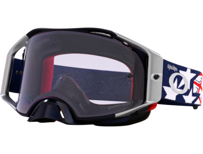 Krossiprillid OAKLEY Airbrake MX Troy Lee Red White Blue Wings Prizm MX Low Light Troy Lee Red White Blue Wings Prizm MX Low Light