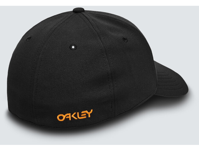 Nokamüts OAKLEY 6 Panel Stretch Hat Embossed Blackout L/XL