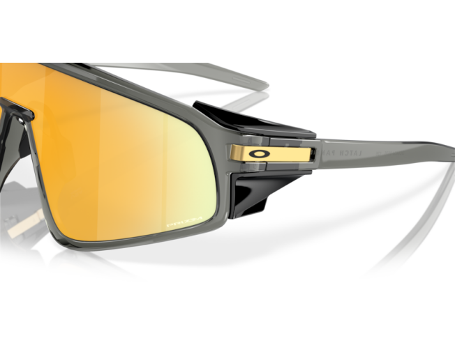 Päikeseprillid OAKLEY Latch Panel Grey Smoke Prizm 24k