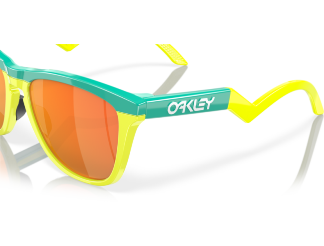 Päikeseprillid OAKLEY Frogskins Hybrid Celeste/Tennis Ball Yellow Prizm Ruby Celeste/Tennis Ball Yellow Prizm Ruby