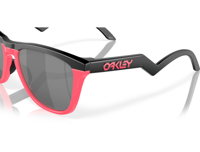 Päikeseprillid OAKLEY Frogskins Hybrid Matte Black/Neon Pink Prizm Black Matte Black/Neon Pink Prizm Black