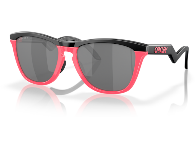 Päikeseprillid OAKLEY Frogskins Hybrid Matte Black/Neon Pink Prizm Black Matte Black/Neon Pink Prizm Black