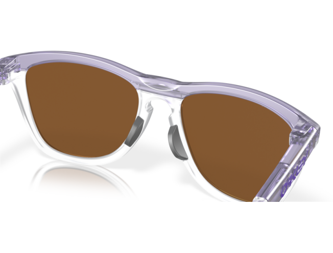 Päikeseprillid OAKLEY Frogskins Hybrid Matte Lilac/Prizm Clear Prizm Violet Matte Lilac/Prizm Clear Prizm Violet