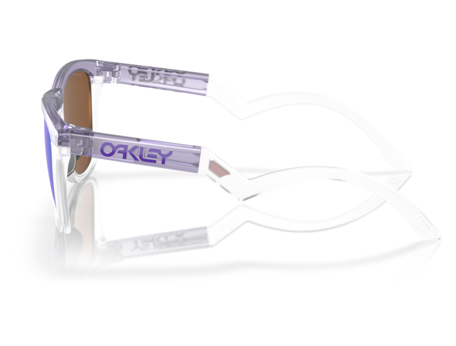 Päikeseprillid OAKLEY Frogskins Hybrid Matte Lilac/Prizm Clear Prizm Violet Matte Lilac/Prizm Clear Prizm Violet