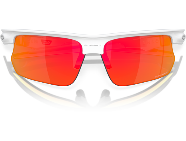 Päikeseprillid OAKLEY BiSphaera Polished White Prizm Ruby Polished White Prizm Ruby