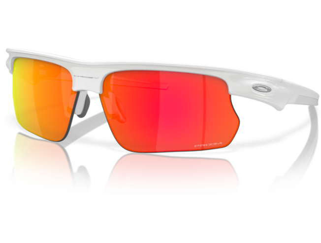 Päikeseprillid OAKLEY BiSphaera Polished White Prizm Ruby Polished White Prizm Ruby