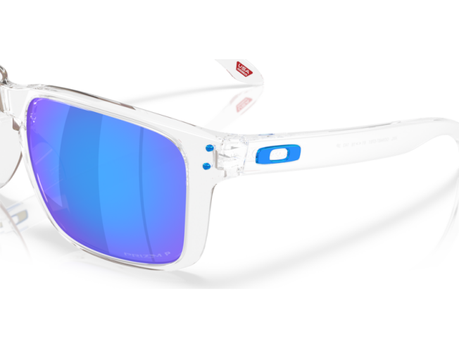 Päikeseprillid OAKLEY HOLBROOK XXL POLISHED CLEAR PRIZM Sapphire Polarized Polished Clear Prizm Sapphire Polarized