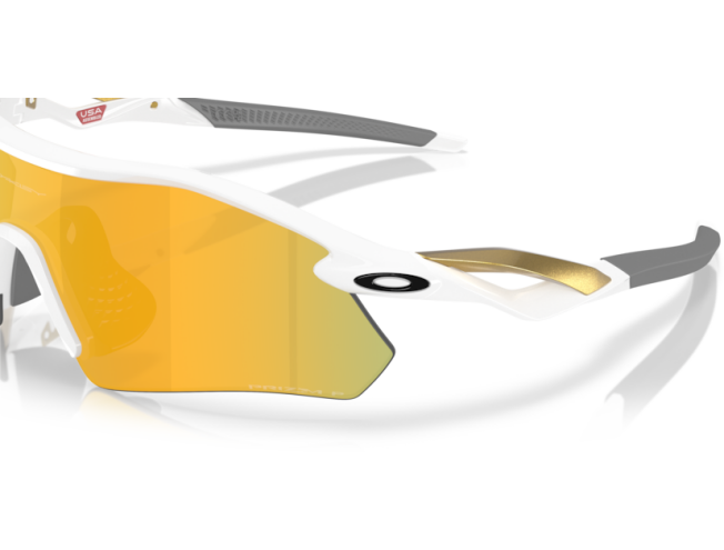 Päikeseprillid OAKLEY RADAR PLATE POLISHED WHITE PRIZM 24K Polarized Polished White Prizm 24k Polarized