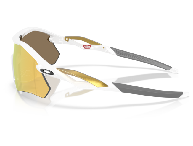 Päikeseprillid OAKLEY RADAR PLATE POLISHED WHITE PRIZM 24K Polarized Polished White Prizm 24k Polarized