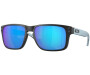 Päikeseprillid OAKLEY Holbrook XS Matte Trans Stonewash Prizm Sapphire Polarized Matte Transparent Stonewash Prizm Sapphire Polarized