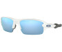 Päikeseprillid OAKLEY Flak XS Polished White Prizm Deep Water Polarized